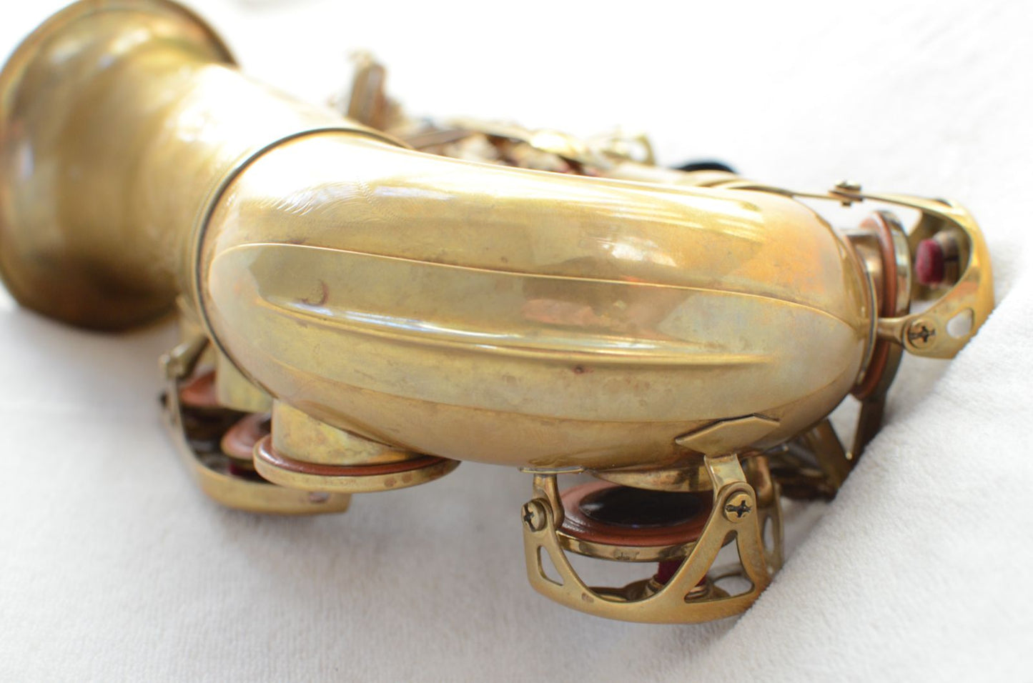 Yamaha Custom Z Alto Saxophone Factory Unlacquered with High F# Excellent Condition
