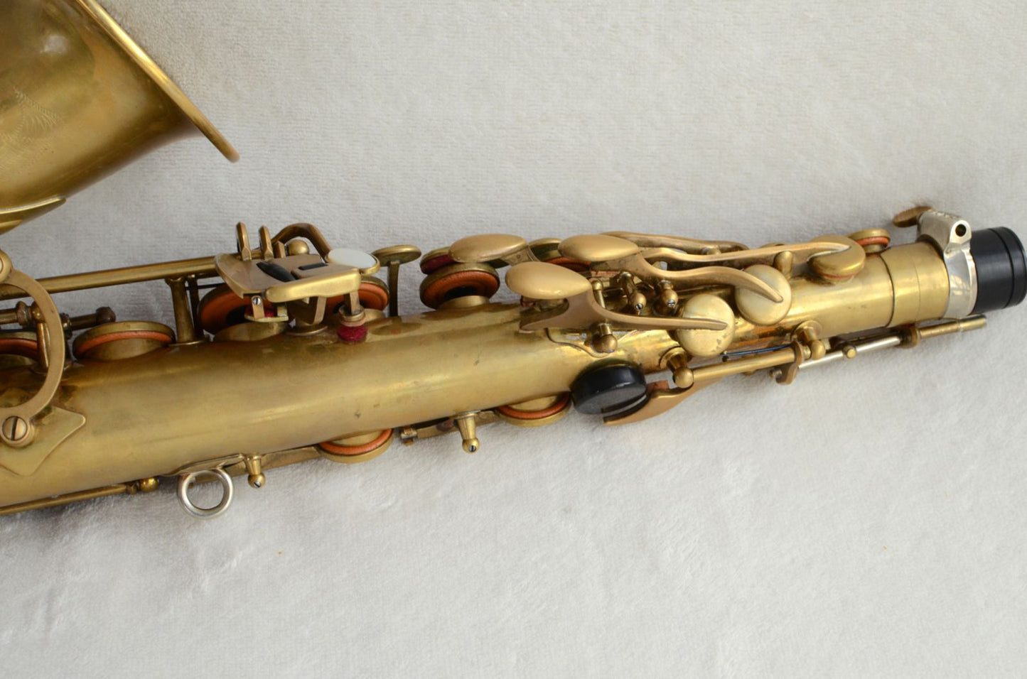 Yamaha Custom Z Alto Saxophone Factory Unlacquered with High F# Excellent Condition