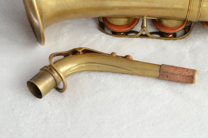 Yamaha Custom Z Alto Saxophone Factory Unlacquered with High F# Excellent Condition