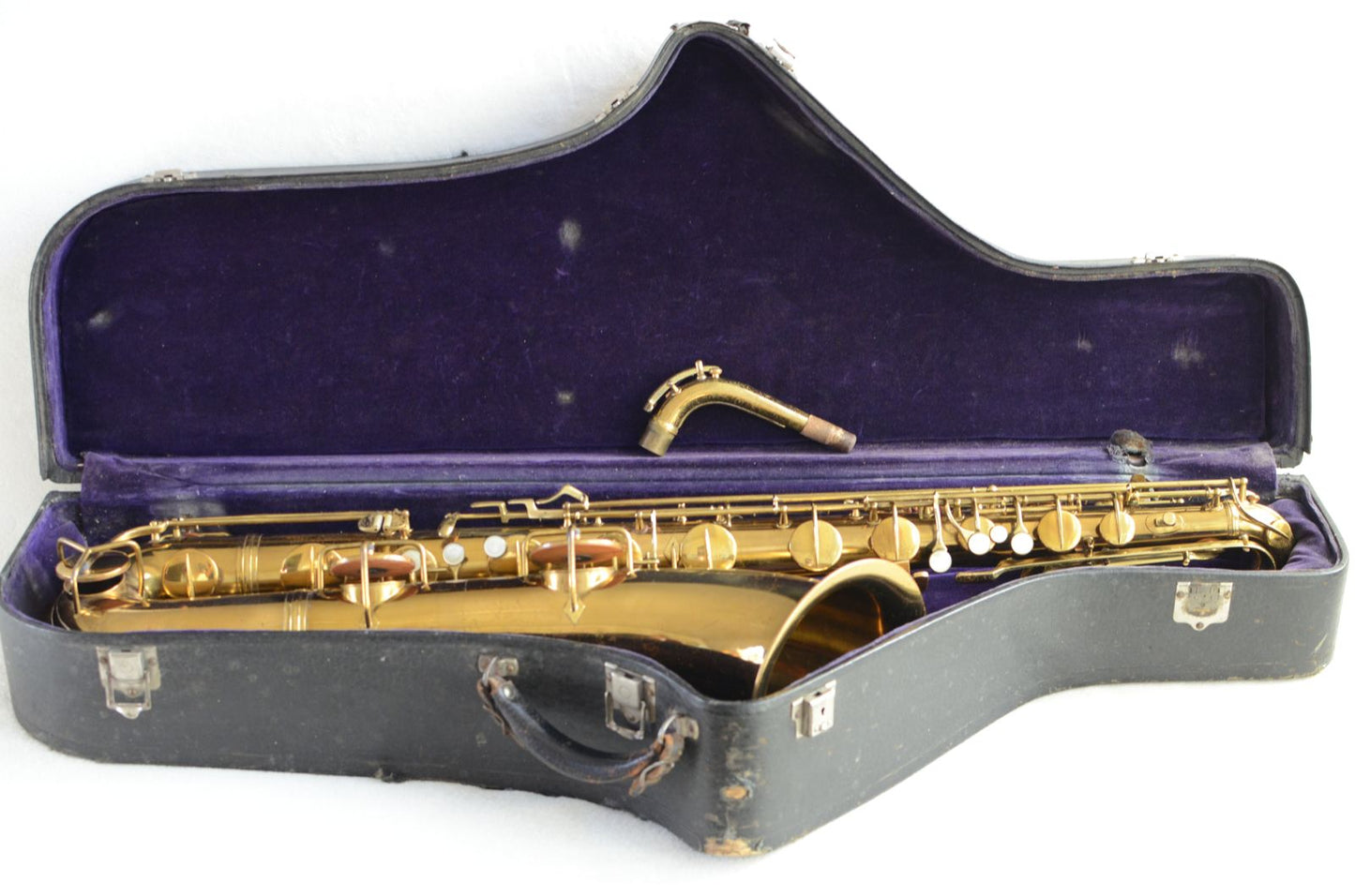 Conn 12M Transitional Baritone Saxophone 249xxx Fresh Repad
