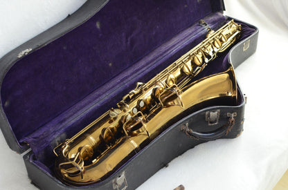 Conn 12M Transitional Baritone Saxophone 249xxx Fresh Repad