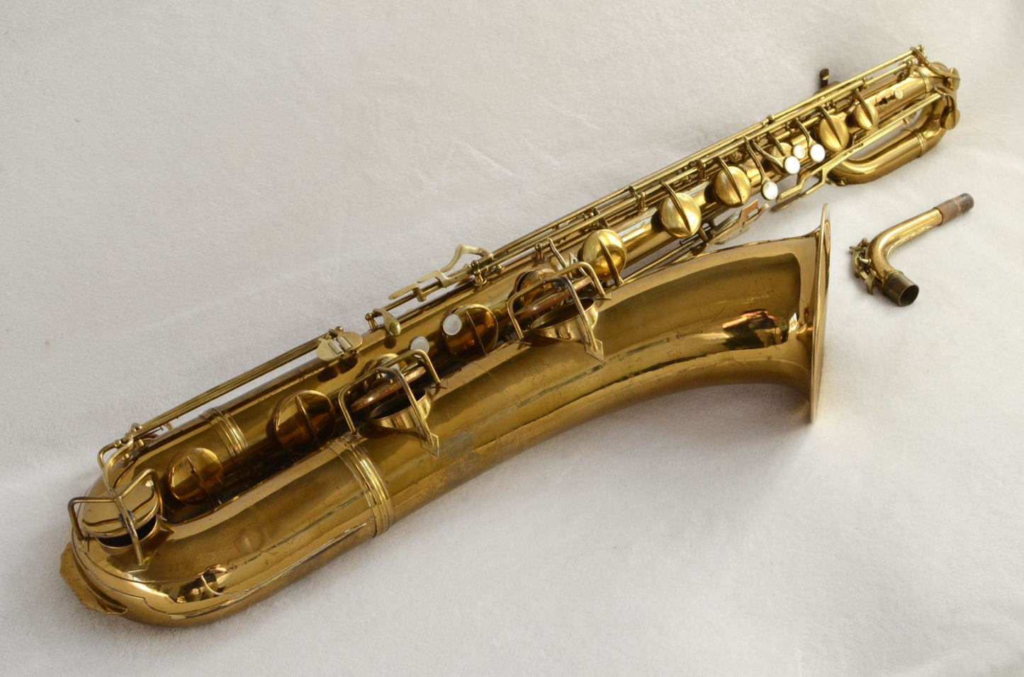 Conn 12M Transitional Baritone Saxophone 249xxx Fresh Repad