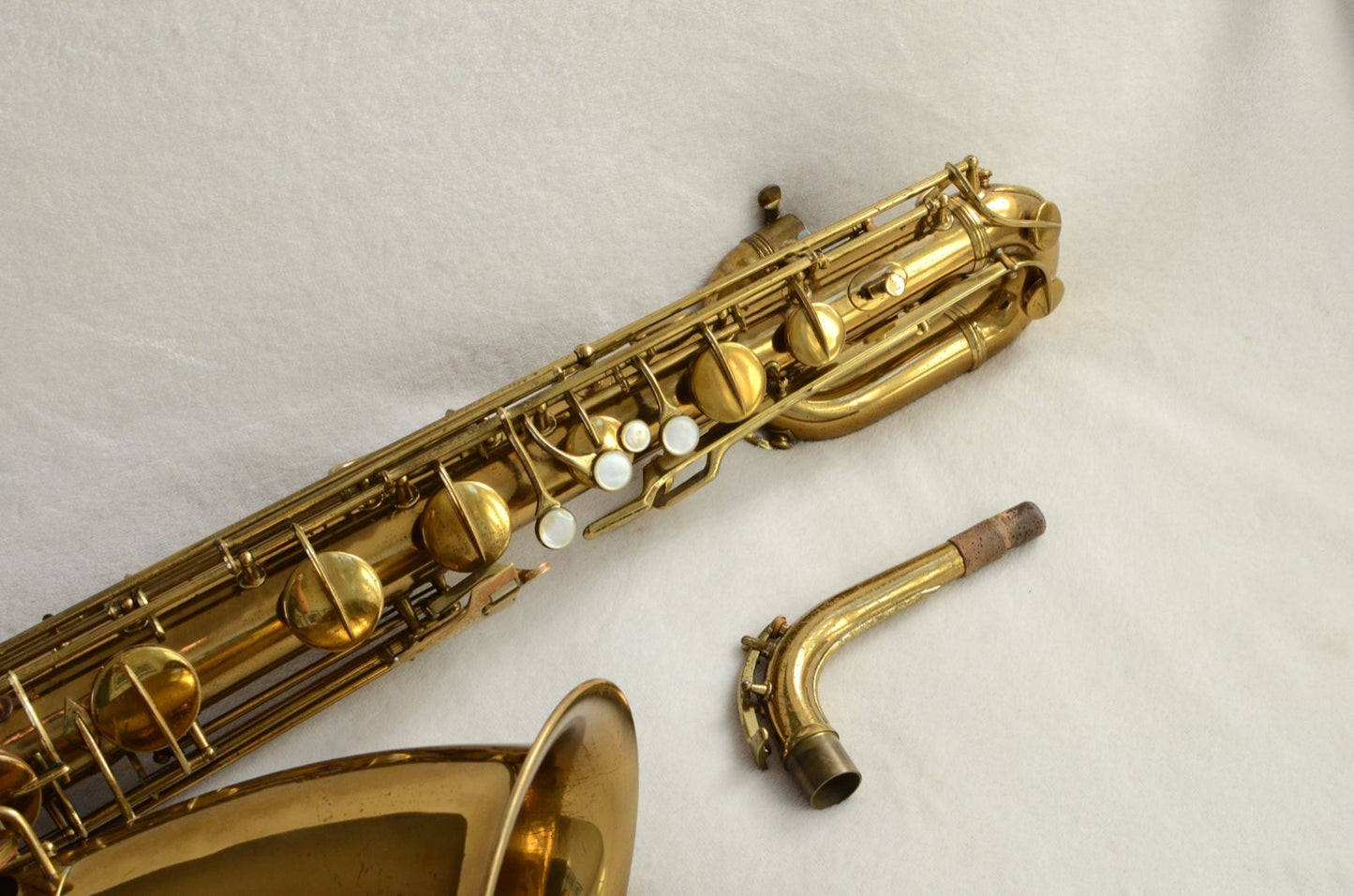 Conn 12M Transitional Baritone Saxophone 249xxx Fresh Repad