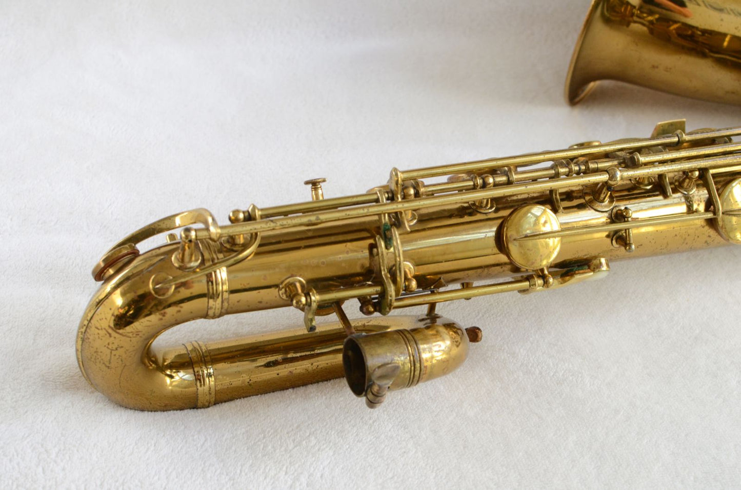 Conn 12M Transitional Baritone Saxophone 249xxx Fresh Repad