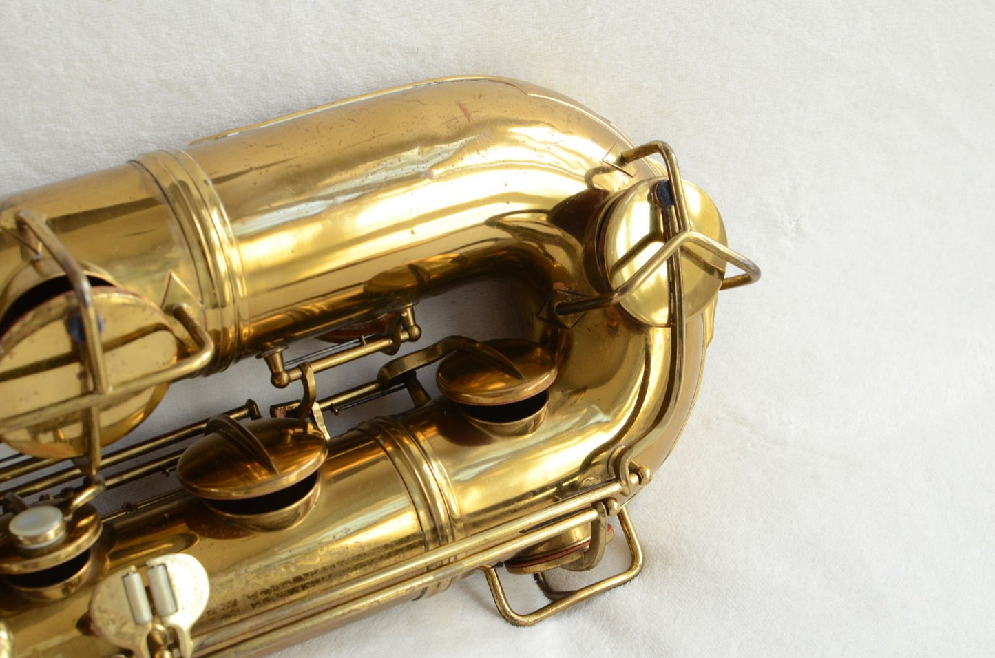 Conn 12M Transitional Baritone Saxophone 249xxx Fresh Repad