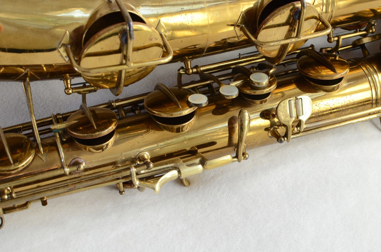 Conn 12M Transitional Baritone Saxophone 249xxx Fresh Repad