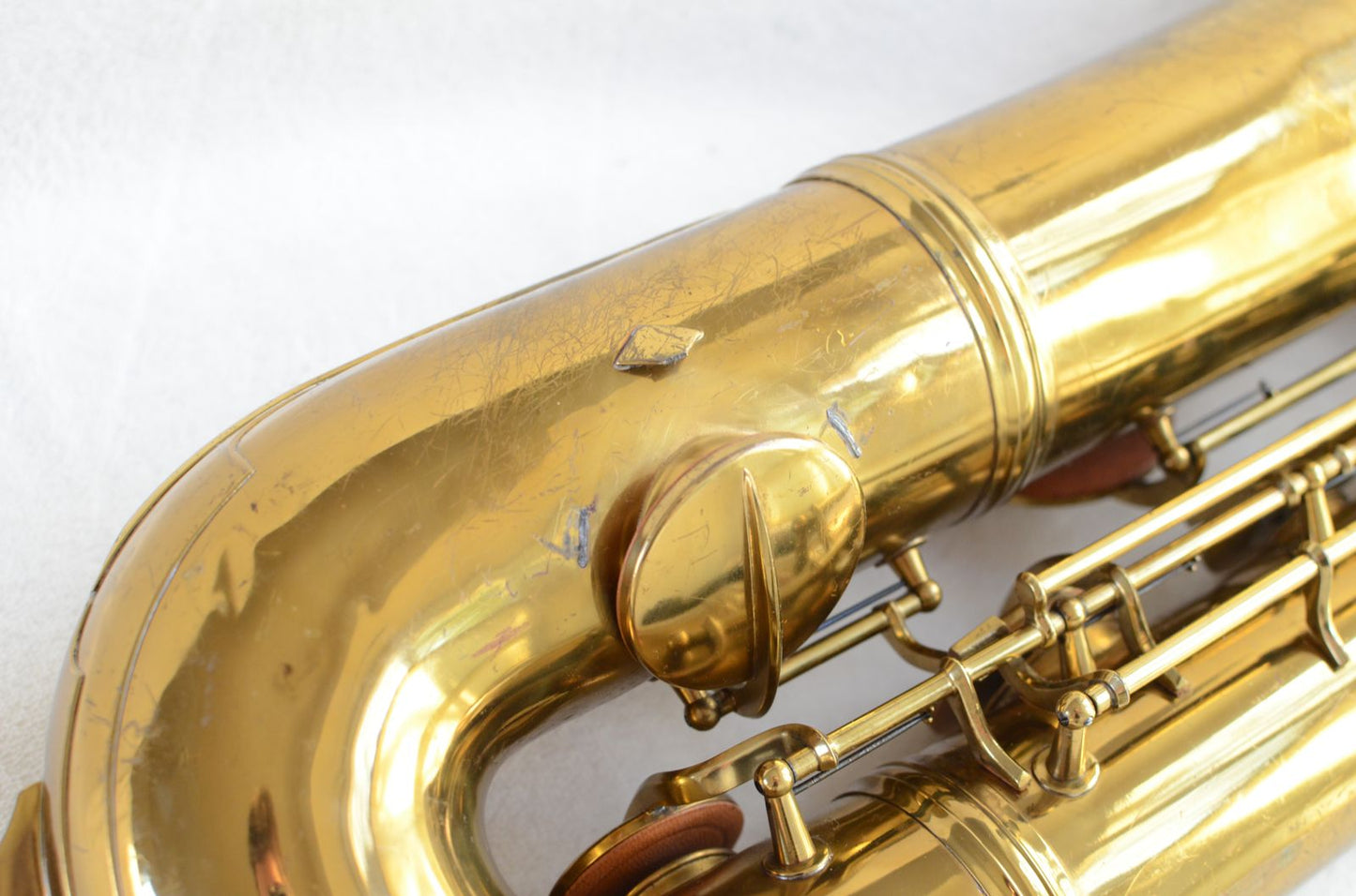 Conn 12M Transitional Baritone Saxophone 249xxx Fresh Repad