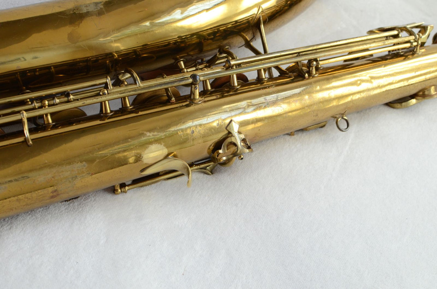 Conn 12M Transitional Baritone Saxophone 249xxx Fresh Repad