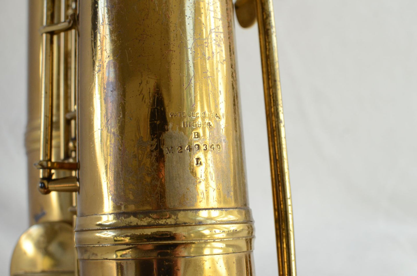 Conn 12M Transitional Baritone Saxophone 249xxx Fresh Repad