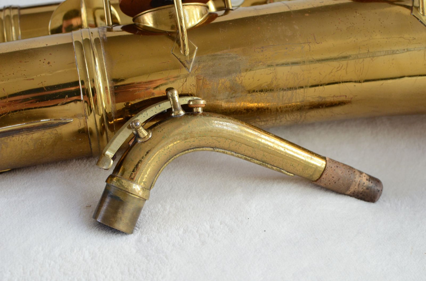 Conn 12M Transitional Baritone Saxophone 249xxx Fresh Repad
