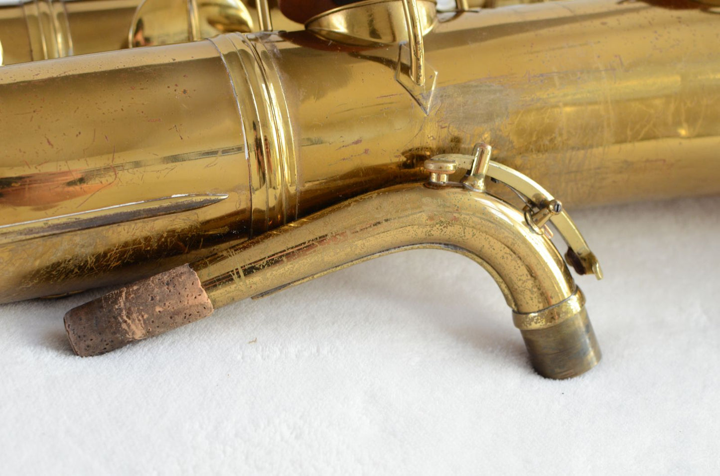 Conn 12M Transitional Baritone Saxophone 249xxx Fresh Repad