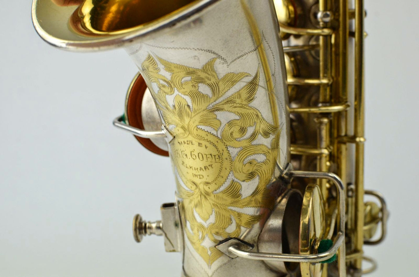 Conn Curved Soprano to High F in Silver and Gold 31xxx