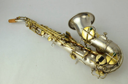 Conn Curved Soprano to High F in Silver and Gold 31xxx