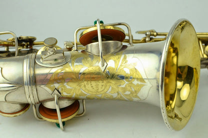 Conn Curved Soprano to High F in Silver and Gold 31xxx