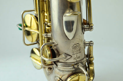 Conn Curved Soprano to High F in Silver and Gold 31xxx