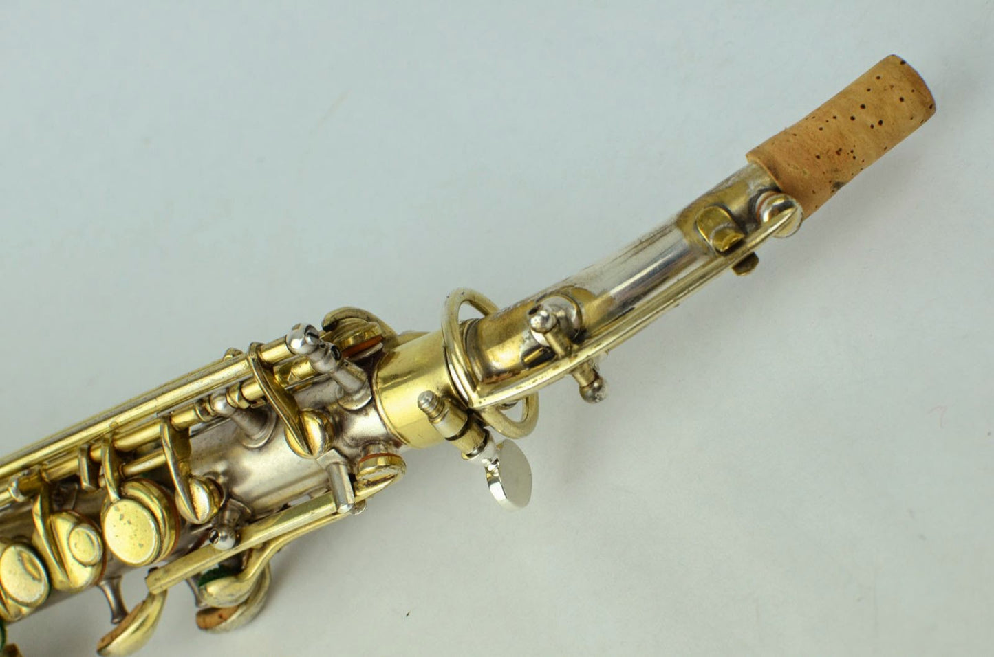 Conn Curved Soprano to High F in Silver and Gold 31xxx