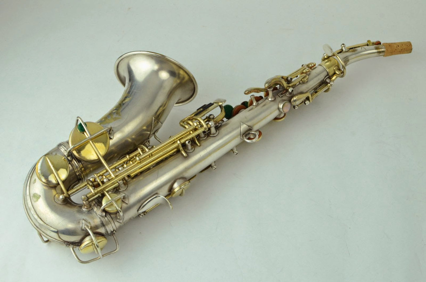 Conn Curved Soprano to High F in Silver and Gold 31xxx