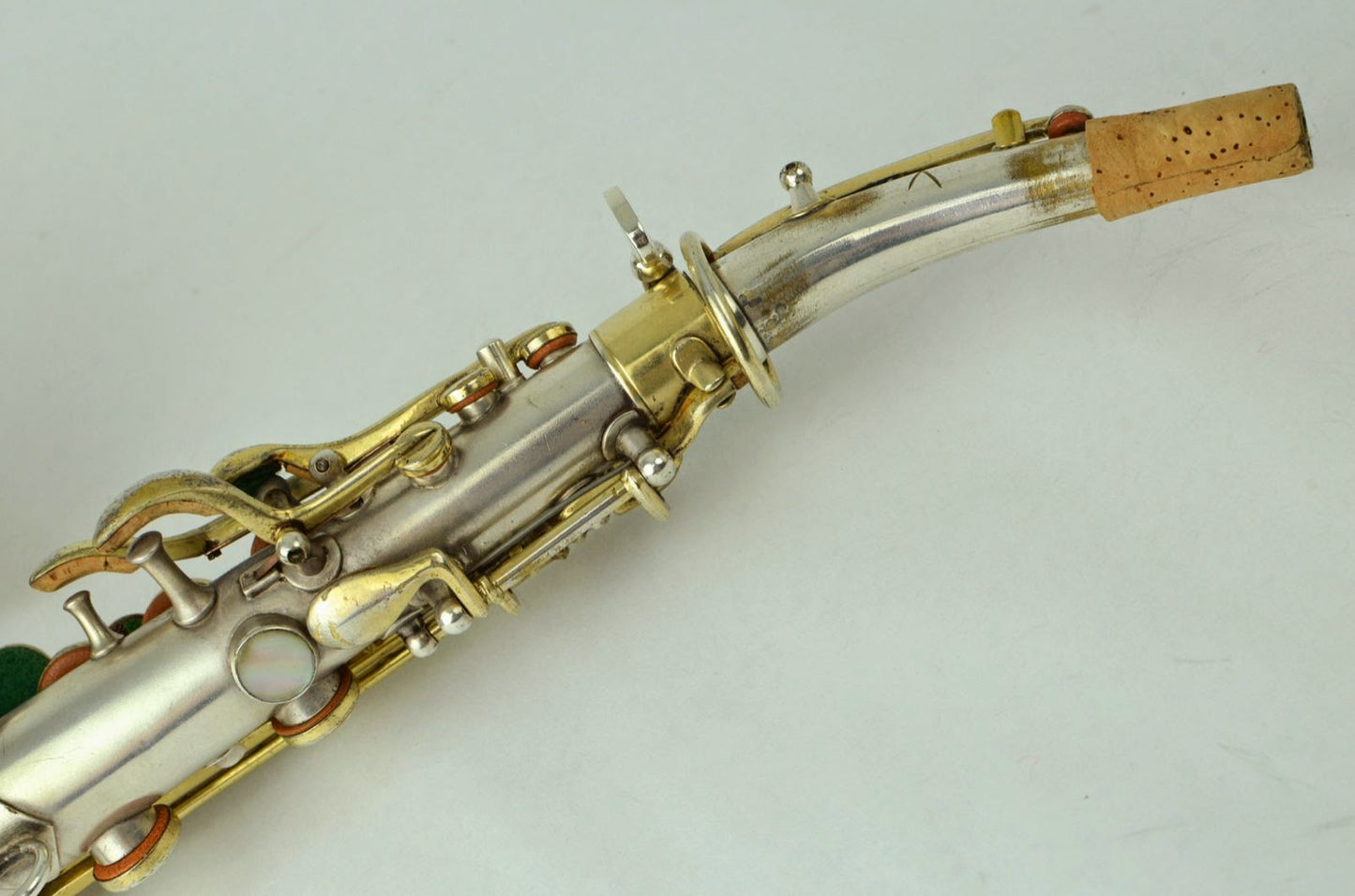 Conn Curved Soprano to High F in Silver and Gold 31xxx