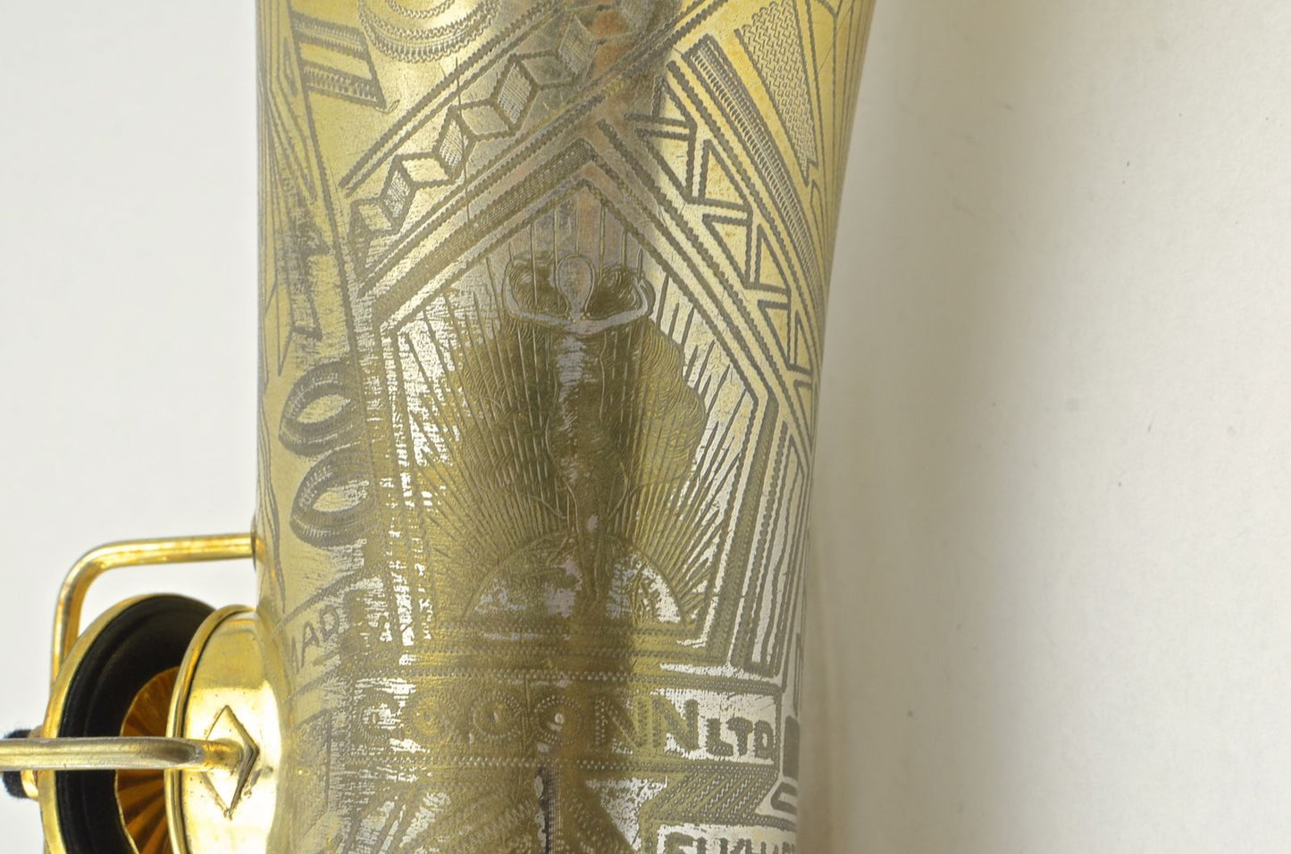 Conn Transitional Tenor 247xxx Burnished Gold Art Deco
