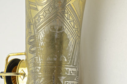 Conn Transitional Tenor 247xxx Burnished Gold Art Deco