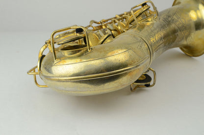 Conn Transitional Tenor 247xxx Burnished Gold Art Deco