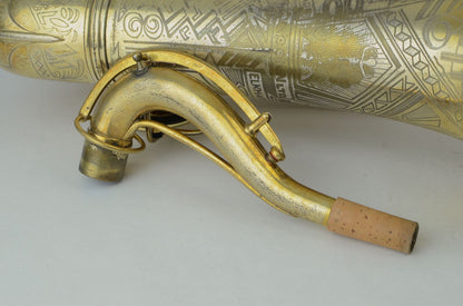 Conn Transitional Tenor 247xxx Burnished Gold Art Deco