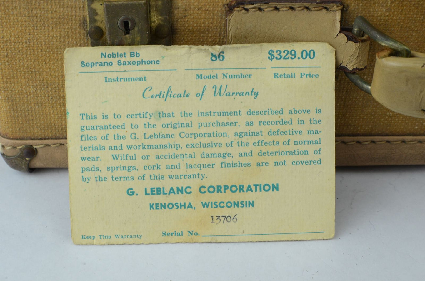 Noblet Paris / Beaugnier Curved Soprano 13xxx