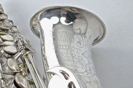 King Super 20 Alto Cleveland Original(!) Silver 423xxx