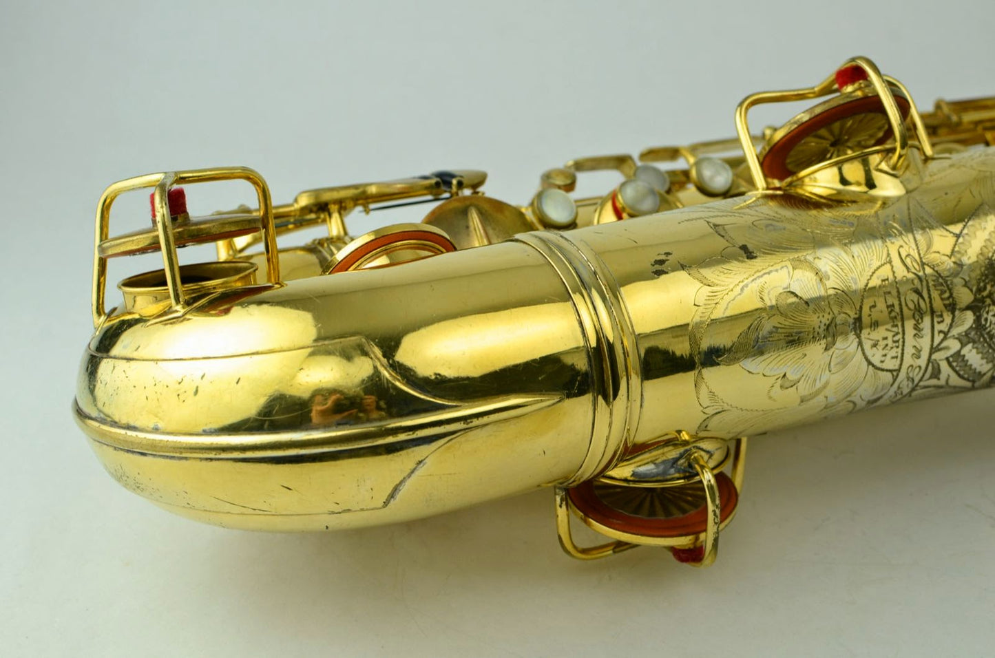 Conn New Wonder II Tenor 210xxx Burnished Gold Portrait
