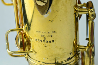 Conn New Wonder II Tenor 210xxx Burnished Gold Portrait