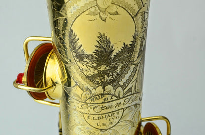 Conn New Wonder II Tenor 210xxx Burnished Gold Portrait