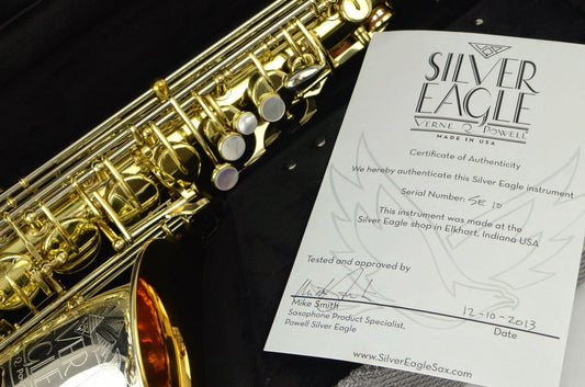 Powell Silver Eagle Alto Saxophone 1 of 18