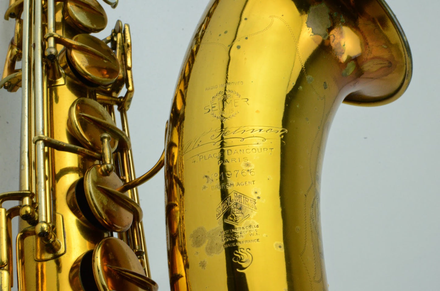Selmer Radio Improved Tenor 19xxx BIG Player