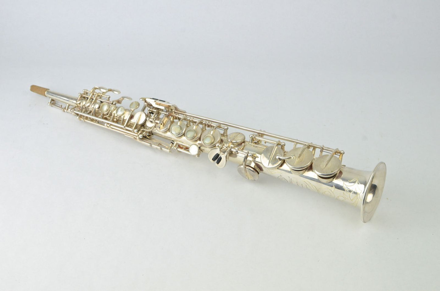 Selmer Mark VI Silver Soprano 129xxx Engravng