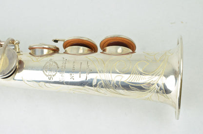 Selmer Mark VI Silver Soprano 129xxx Engravng
