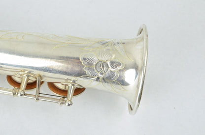 Selmer Mark VI Silver Soprano 129xxx Engravng