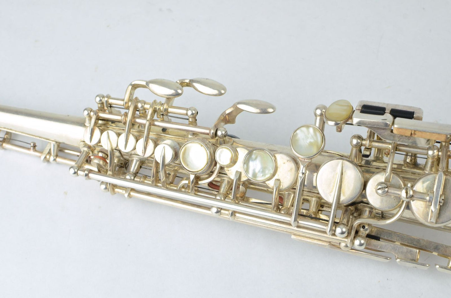 Selmer Mark VI Silver Soprano 129xxx Engravng