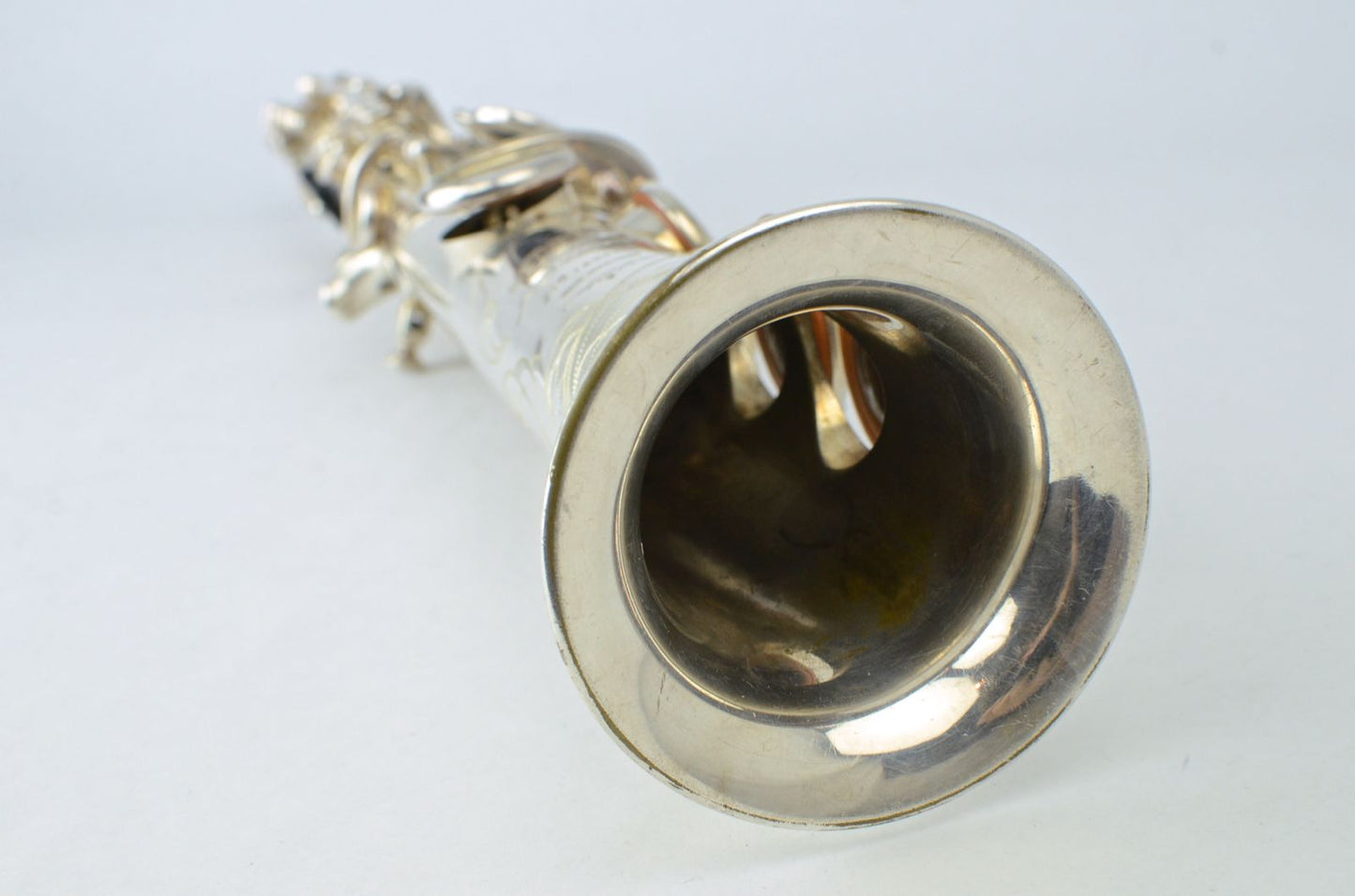 Selmer Mark VI Silver Soprano 129xxx Engravng