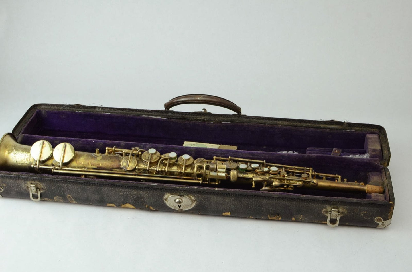 Holton Soprano Saxophone 23xxx Gold Plated 23xxx