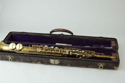 Holton Soprano Saxophone 23xxx Gold Plated 23xxx