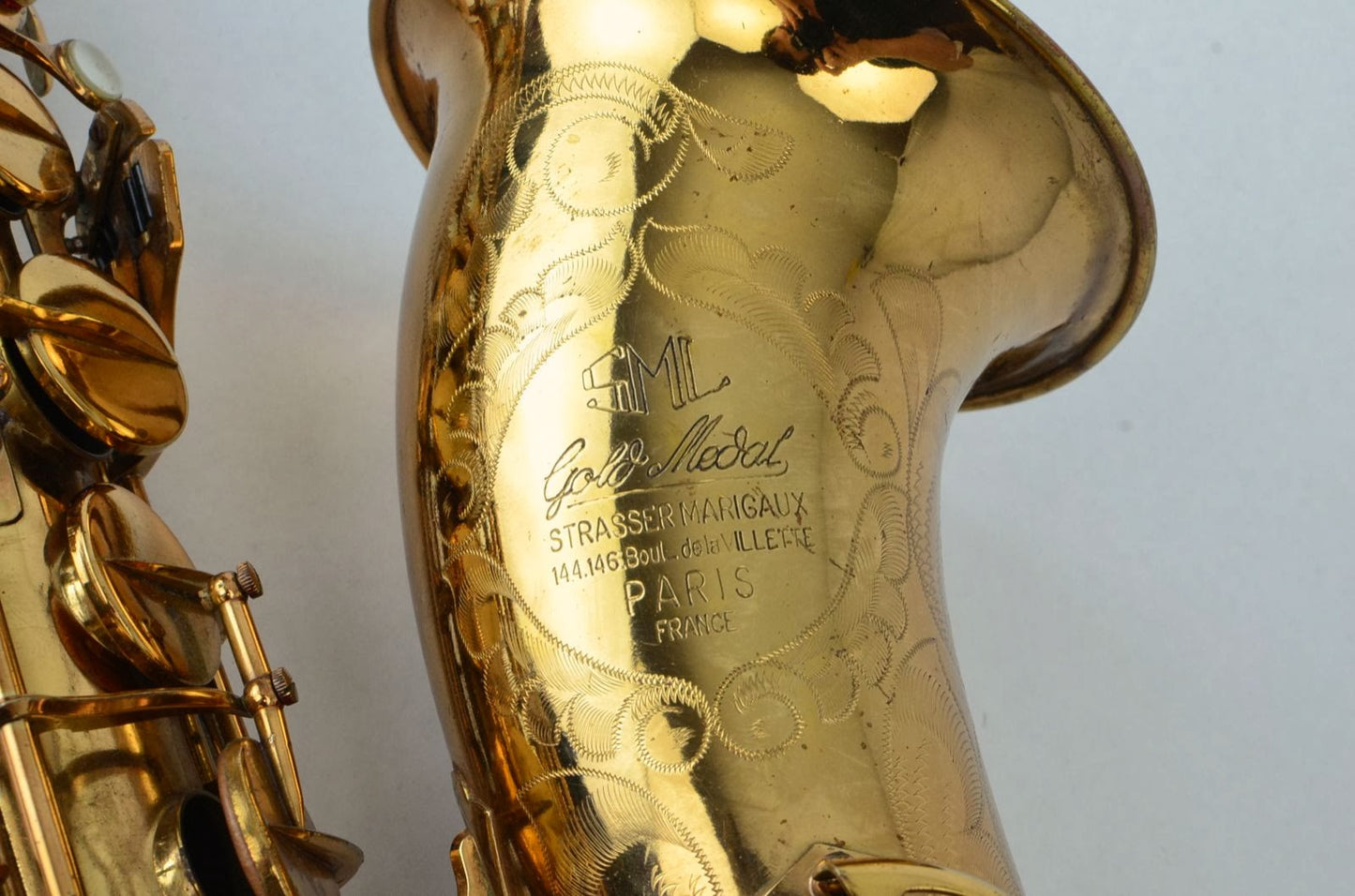 SML Gold Medal Tenor Saxophone Nice!