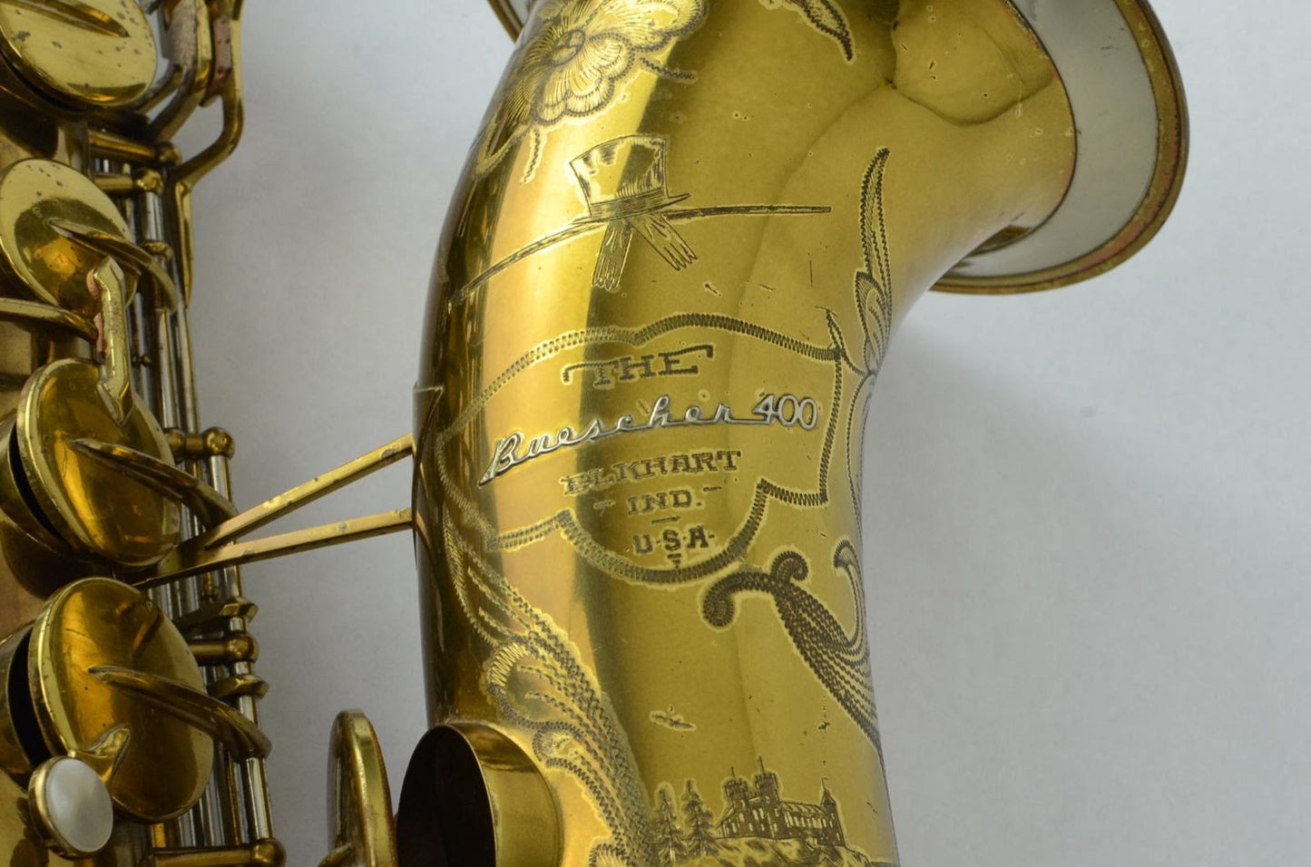 Buescher 400 Top Hat and Cane Tenor 305xxx