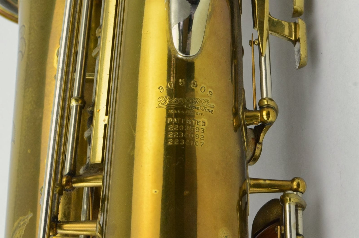 Buescher 400 Top Hat and Cane Tenor 305xxx