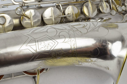 Conn 10M Tenor Saxophone 316xxx Silver Plated