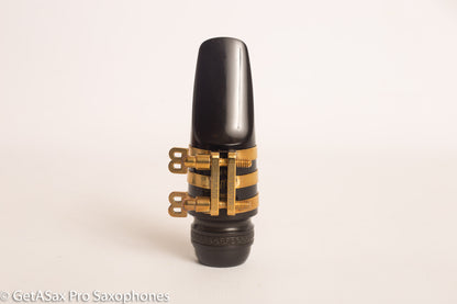 Alto  Meyer Hard Rubber BB Screws Brilhart Reproduction 3-Band Ligature Saxophone Selmer Vandoren