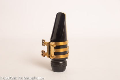 Alto  Meyer Hard Rubber BB Screws Brilhart Reproduction 3-Band Ligature Saxophone Selmer Vandoren