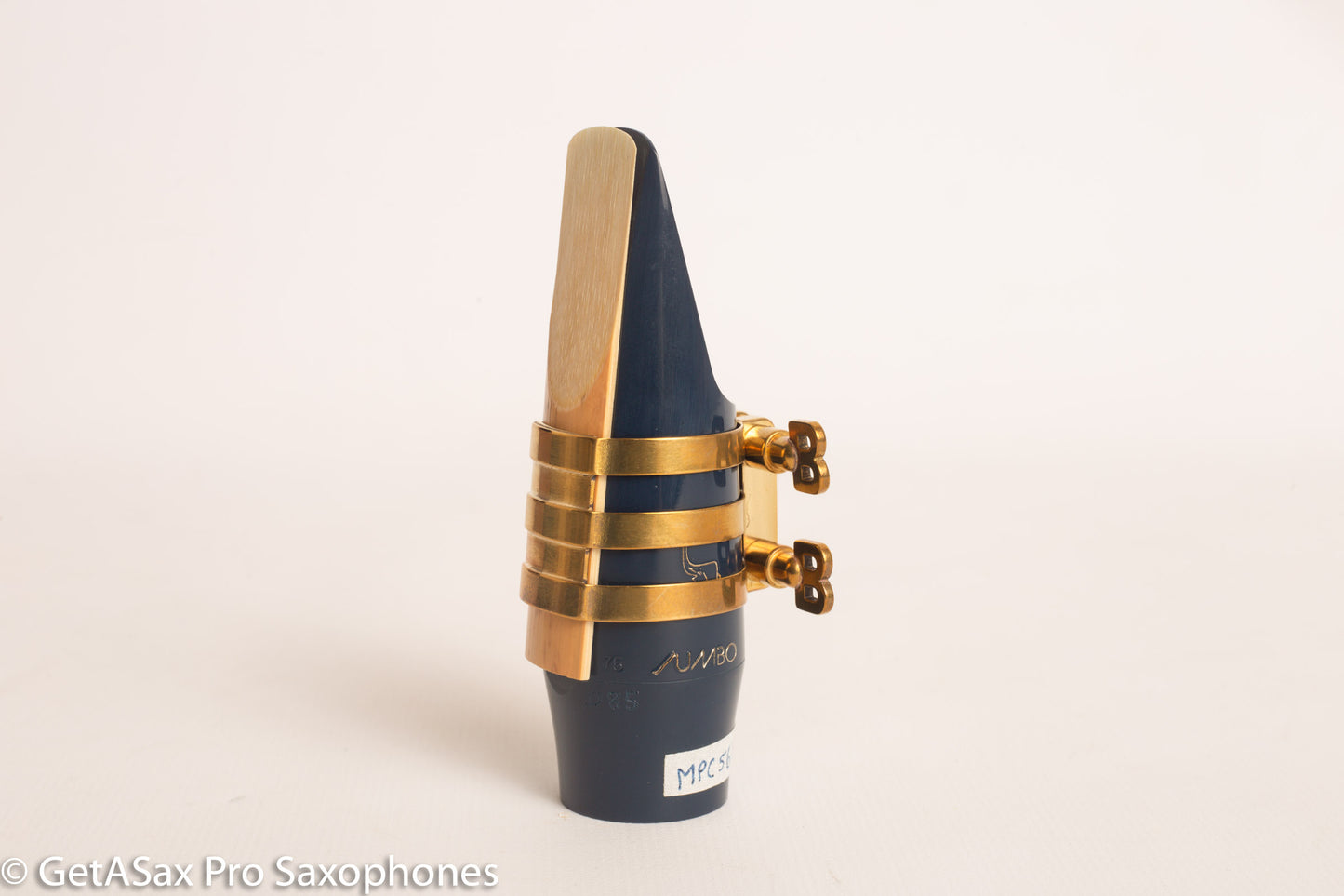 Alto  Meyer Hard Rubber BB Screws Brilhart Reproduction 3-Band Ligature Saxophone Selmer Vandoren