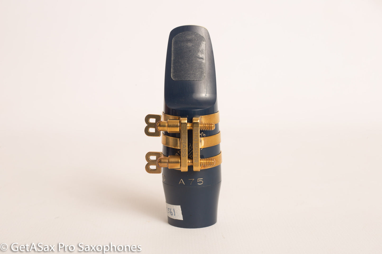 Alto  Meyer Hard Rubber BB Screws Brilhart Reproduction 3-Band Ligature Saxophone Selmer Vandoren