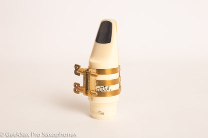 Alto  Meyer Hard Rubber BB Screws Brilhart Reproduction 3-Band Ligature Saxophone Selmer Vandoren