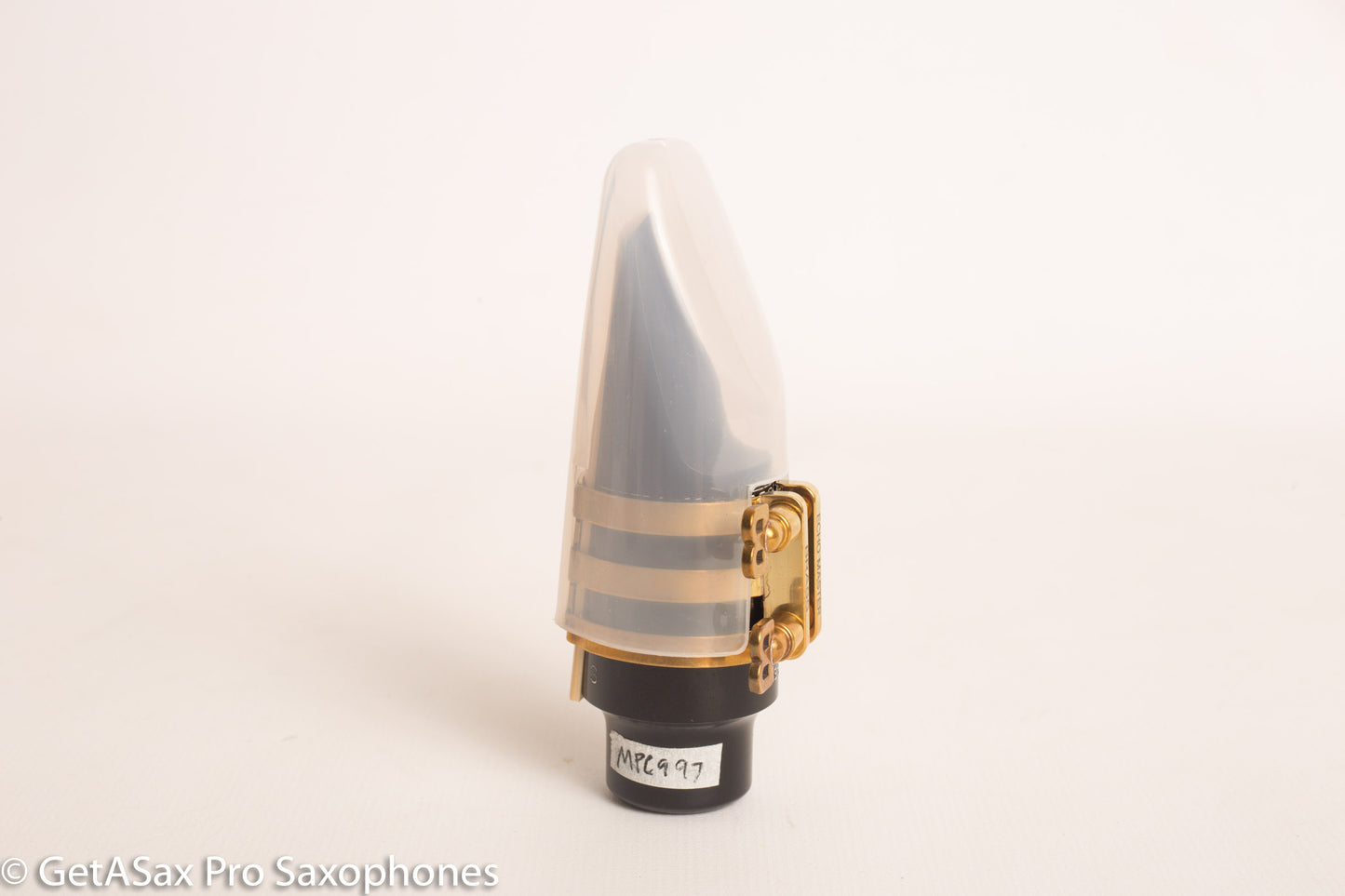 Alto  Meyer Hard Rubber BB Screws Brilhart Reproduction 3-Band Ligature Saxophone Selmer Vandoren